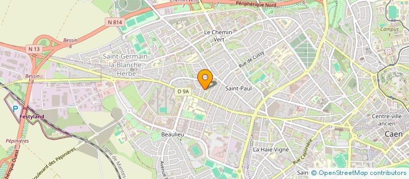 localisation de l'entreprise MONSIEUR PRADEEP MARETTE à CAEN