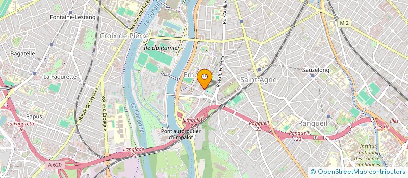 localisation de l'entreprise MONSIEUR PRADEEP NAGAR  TOULOUSE