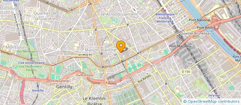 localisation de l'entreprise MONSIEUR PRADITH THOPRAKARN à PARIS