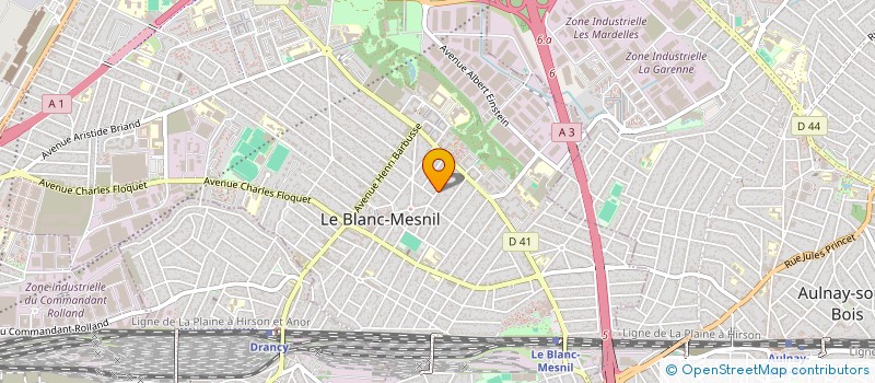 localisation de l'entreprise MONSIEUR PRAGASH THEIVENDRARAJAH à LE BLANC-MESNIL