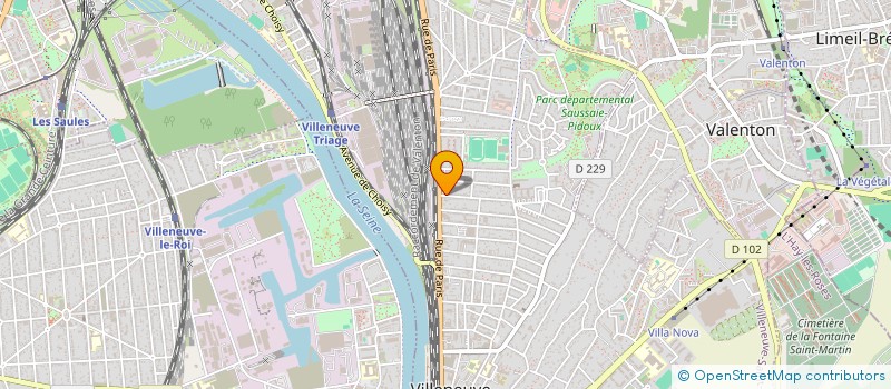 localisation de l'entreprise MONSIEUR PRAKASH VIGNESWARAN  VILLENEUVE-SAINT-GEORGES