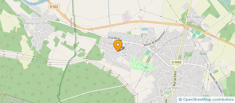 localisation de l'entreprise MONSIEUR PRAKCEDE LALLEMAND à ASNIERES-SUR-OISE