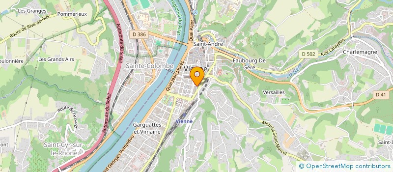 localisation de l'entreprise MONSIEUR PRANJIT DAS à VIENNE