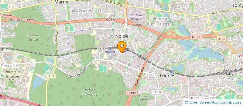 localisation de l'entreprise MONSIEUR PRASANNARAJKUMAR RAGOUBADY  NOISIEL