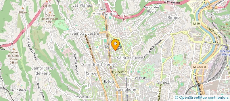 localisation de l'entreprise MONSIEUR PRATEEK HARALALKA à NICE
