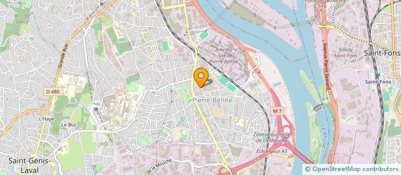 localisation de l'entreprise MONSIEUR PRATEEK SACHAN  OULLINS-PIERRE-BENITE