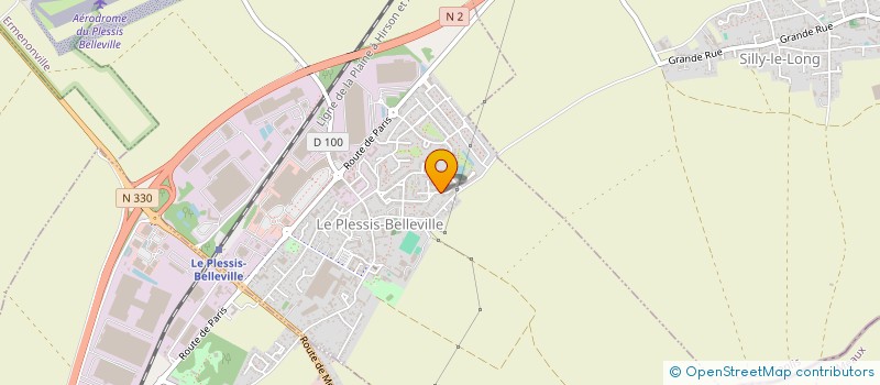 localisation de l'entreprise MONSIEUR PRAVESHNARAIN RAMPERSAD  LE PLESSIS-BELLEVILLE