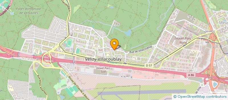 localisation de l'entreprise MONSIEUR PREDRAG BABIC  VELIZY-VILLACOUBLAY
