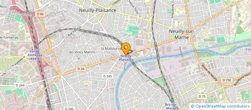 localisation de l'entreprise MONSIEUR PREDRO FRAQUETE SALAZAR DE CARVALHO à NEUILLY-PLAISANCE