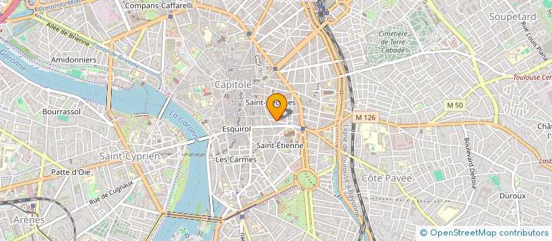localisation de l'entreprise MONSIEUR PREETVY RAMASAMY  TOULOUSE