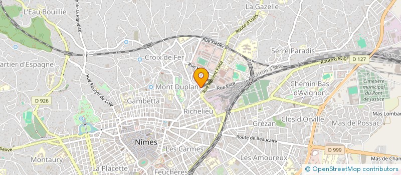 localisation de l'entreprise MONSIEUR PREM PUN  NIMES