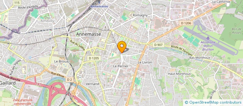 localisation de l'entreprise MONSIEUR PREND PRENQ  ANNEMASSE