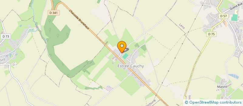 localisation de l'entreprise MONSIEUR PRENOM BAILLIEUL  ESTREE-CAUCHY