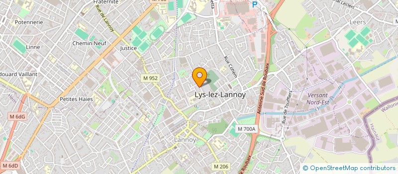 localisation de l'entreprise MONSIEUR PRESCILIA PUGLIESE  LYS-LEZ-LANNOY