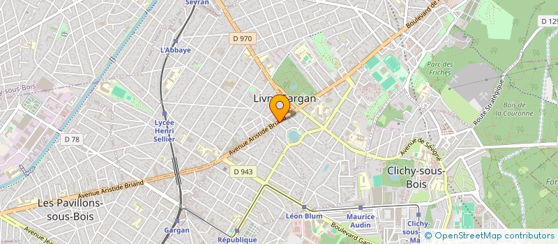 localisation de l'entreprise MONSIEUR PRESERVE MORINEAU à LIVRY-GARGAN