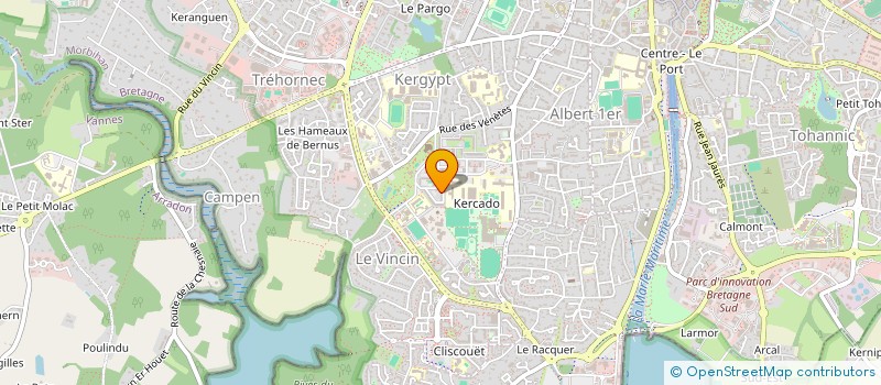 localisation de l'entreprise MONSIEUR PRESLIN MASSINSA à VANNES