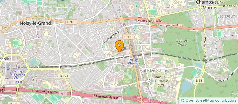 localisation de l'entreprise MONSIEUR PRESLY BOUITY à NOISY-LE-GRAND