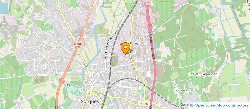 localisation de l'entreprise MONSIEUR PRESTON DEGRAY  SORGUES