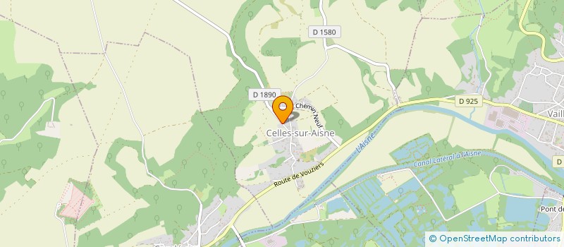 localisation de l'entreprise MONSIEUR PRESTON LAPLACE  CELLES-SUR-AISNE