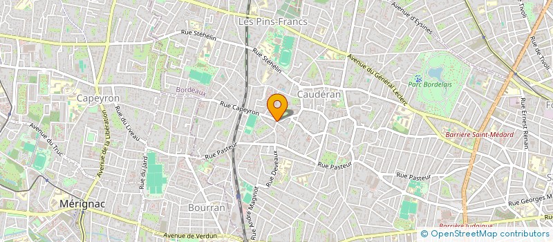 localisation de l'entreprise MONSIEUR PRINCE LONGO  BORDEAUX