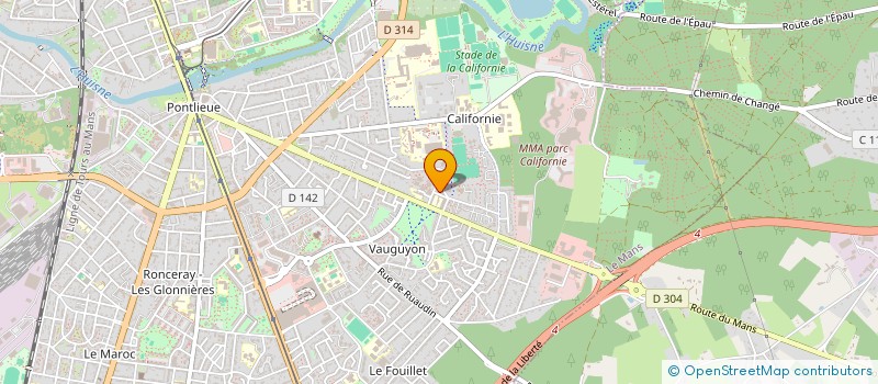 localisation de l'entreprise MONSIEUR PRINCE MAFUALA KINDOMBI  LE MANS