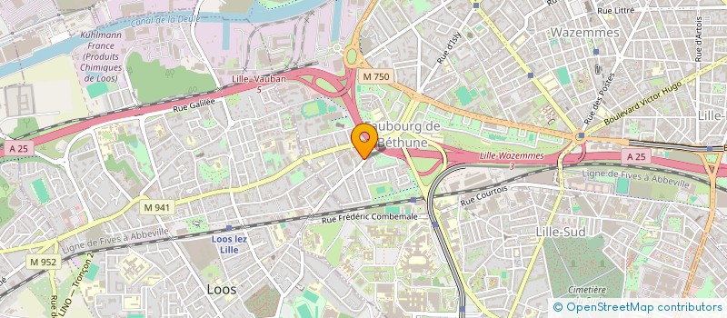 localisation de l'entreprise MONSIEUR PRINCE MALELA SOBA à LILLE