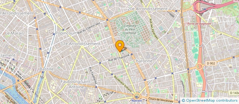 localisation de l'entreprise MONSIEUR PRINCE MAZUNGIDI  PARIS