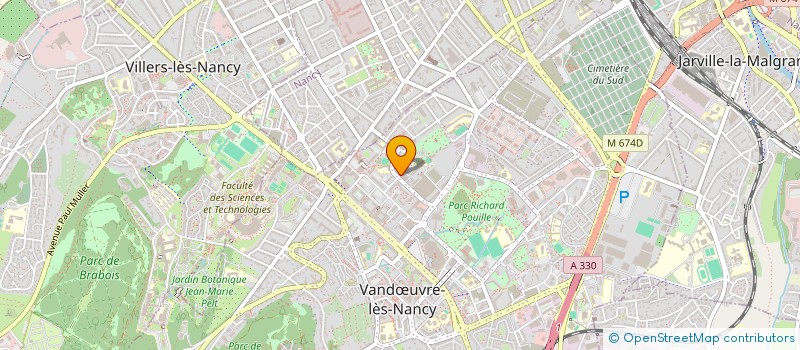 localisation de l'entreprise MONSIEUR PRINCE NKUNDA  VANDUVRE-LES-NANCY