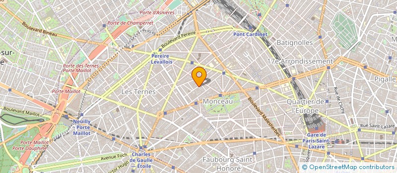 localisation de l'entreprise MONSIEUR PRINCE OSSEBI DOUNIAM  PARIS