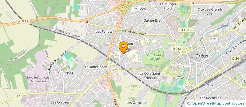 localisation de l'entreprise MONSIEUR PRINCE SAYA NGAMI à DREUX