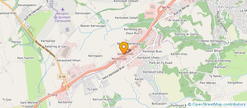 localisation de l'entreprise MONSIEUR PRINSO RICORDEL  PLUGUFFAN