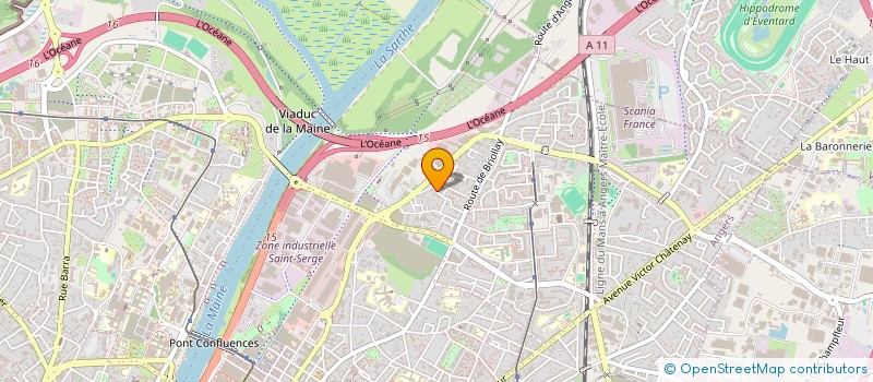 localisation de l'entreprise MONSIEUR PRISCA MOUSSOUNGOU  ANGERS