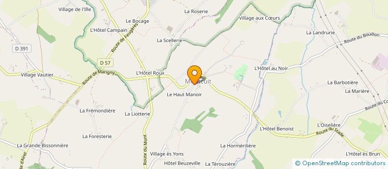 localisation de l'entreprise MONSIEUR PRITCHARD JULIAN PRITCHARD  MONTCUIT