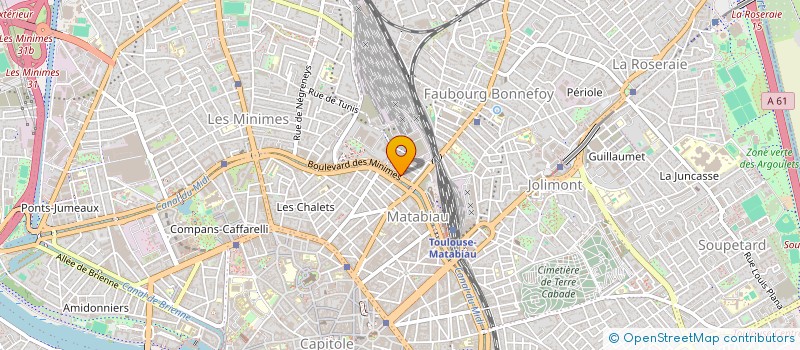 localisation de l'entreprise MONSIEUR PRITOM RATON  TOULOUSE