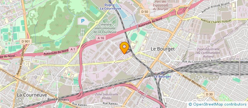 localisation de l'entreprise MONSIEUR PRITPAL SINGH à LA COURNEUVE