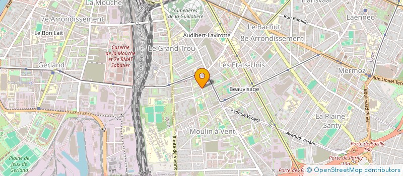 localisation de l'entreprise MONSIEUR PRIVAT GOMTOUA SOLOS  VENISSIEUX