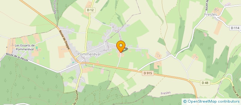 localisation de l'entreprise MONSIEUR PRIVAT PRUVOST  FRESLES