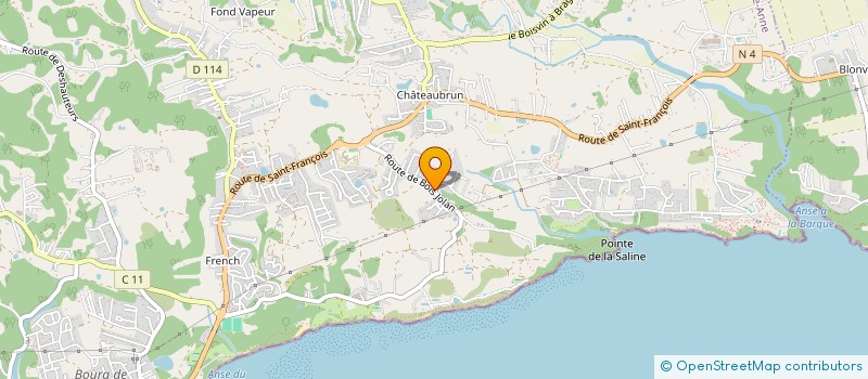 localisation de l'entreprise MONSIEUR PRIVAT VOLCY  SAINTE-ANNE