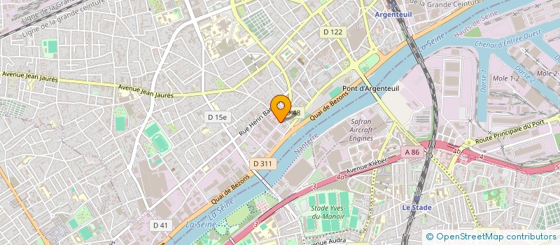 localisation de l'entreprise MONSIEUR PRIYATHARSHAN BALACHANDRAN  ARGENTEUIL