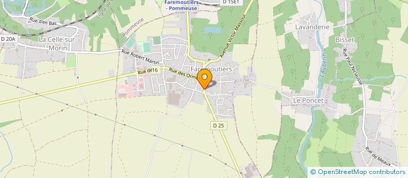 localisation de l'entreprise MONSIEUR PROCOPIO TELES DE FARIA à FAREMOUTIERS