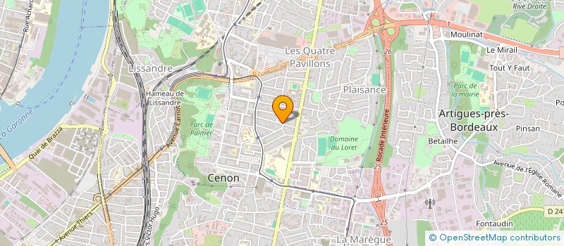 localisation de l'entreprise MONSIEUR PRODAN OGNYANOV à CENON