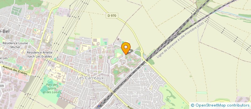 localisation de l'entreprise MONSIEUR PROMISE IFEANYI OKOLI à GONESSE