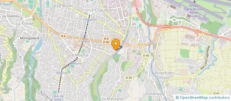 localisation de l'entreprise MONSIEUR PROPRE 974 à SAINT-DENIS