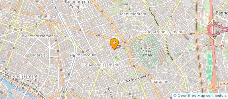 localisation de l'entreprise MONSIEUR PROSPER AFLALO  PARIS