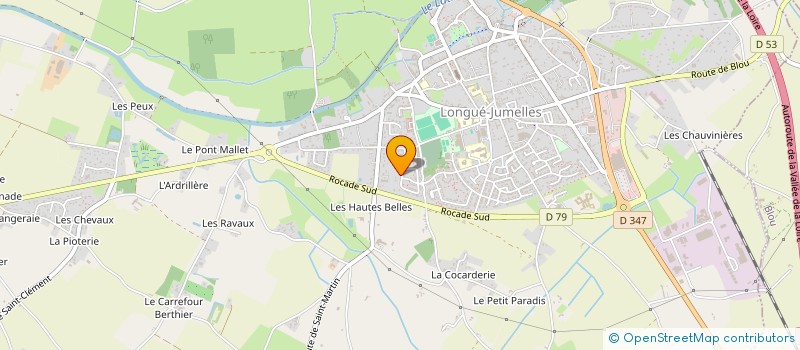 localisation de l'entreprise MONSIEUR PROSPER AMAR  GENNES-VAL-DE-LOIRE