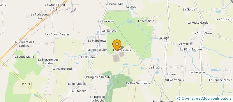 localisation de l'entreprise MONSIEUR PROSPER BOISSEAU  JANZE