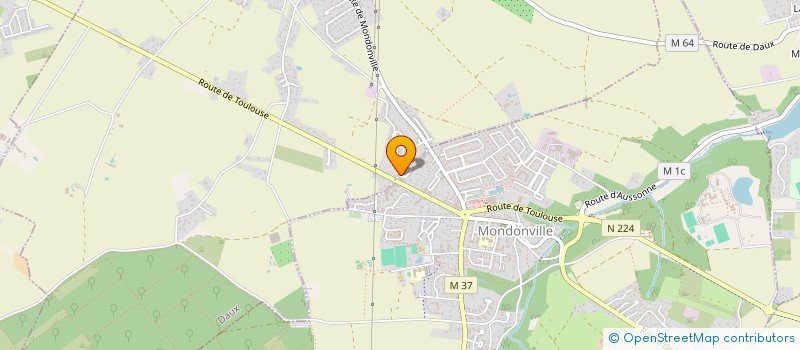 localisation de l'entreprise MONSIEUR PROSPER COUCY  SOUAL