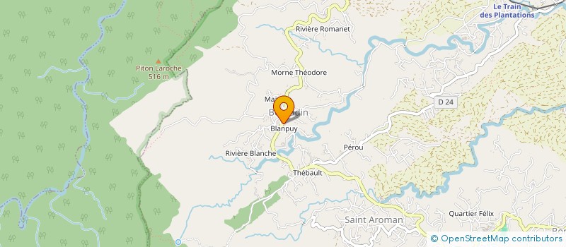 localisation de l'entreprise MONSIEUR PROSPER FLORENT à SAINTE-MARIE