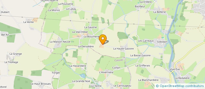 localisation de l'entreprise MONSIEUR PROSPER LAUNAY à NORT-SUR-ERDRE