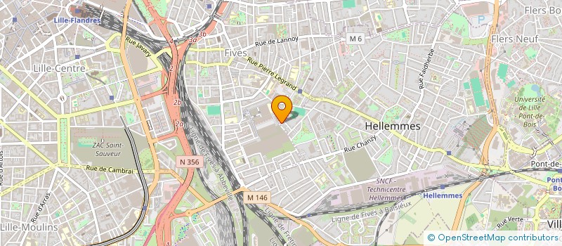localisation de l'entreprise MONSIEUR PROSPER LOUBELO à LILLE